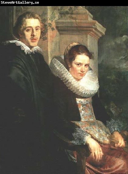 JORDAENS, Jacob Portrait of a Young Married Couple